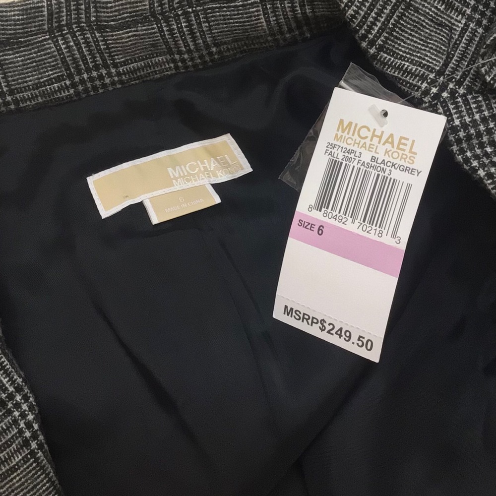 Michael Kors Black and Gray Blazer - Picture 4 of 4